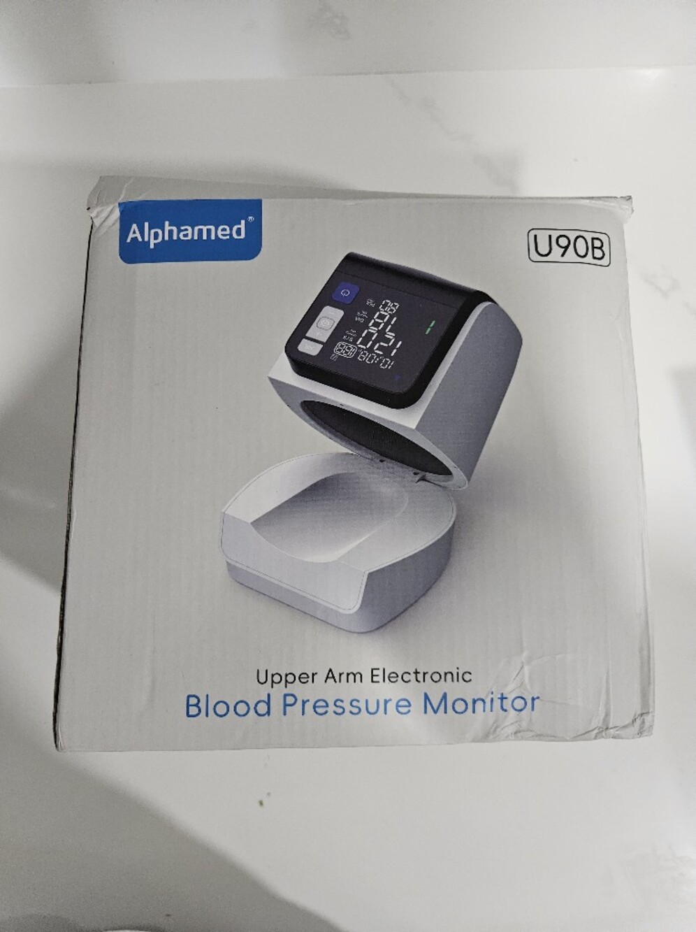 Alphamed U90B Upper Arm Electronic Blood Pressure Monitor